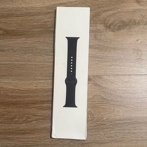 Apple Black Silicone Watch Band